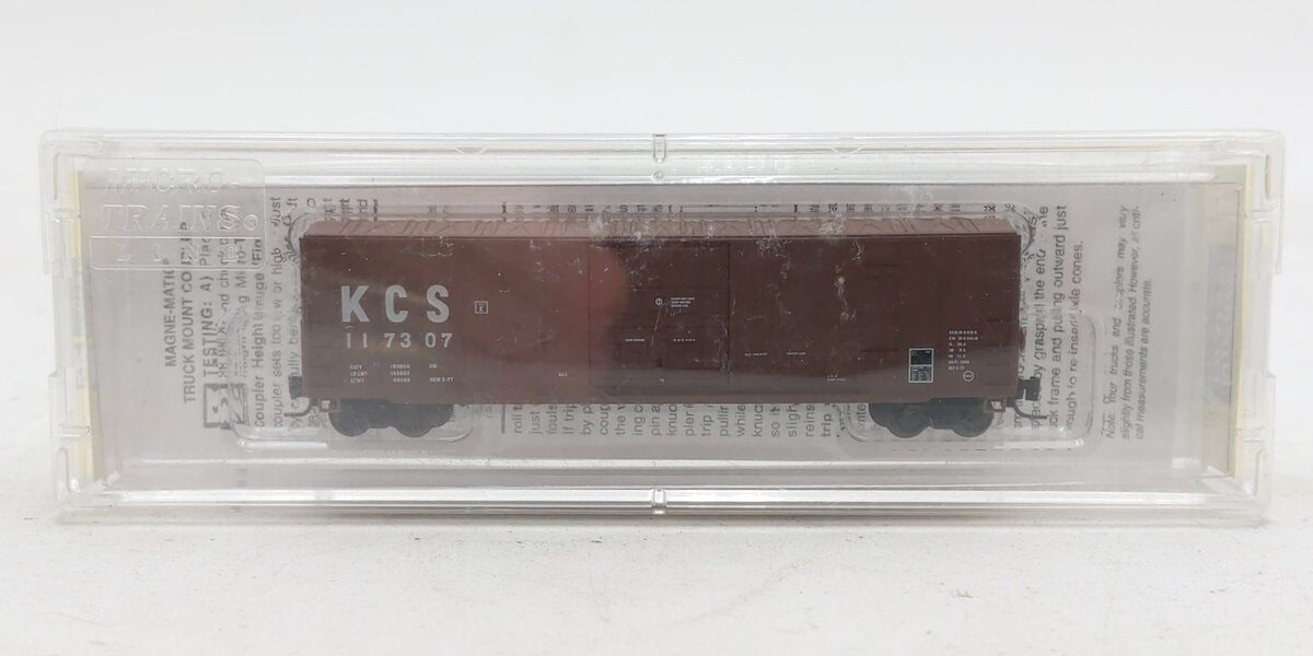 Micro-Trains 51100071 KCS 50' Rib Side Box Car #117307