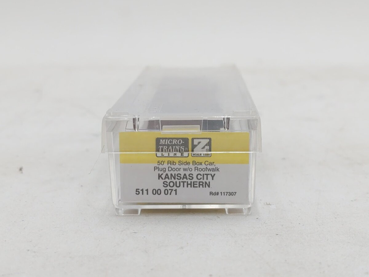Micro-Trains 51100071 KCS 50' Rib Side Box Car #117307