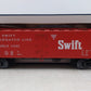 Crown 2001 O Gauge Swift Reefer Car #1035 VG/Box