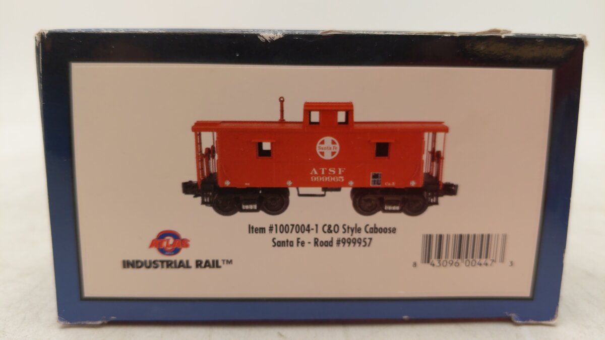 Industrial Rail 1007004 O Scale Santa Fe Caboose #999957