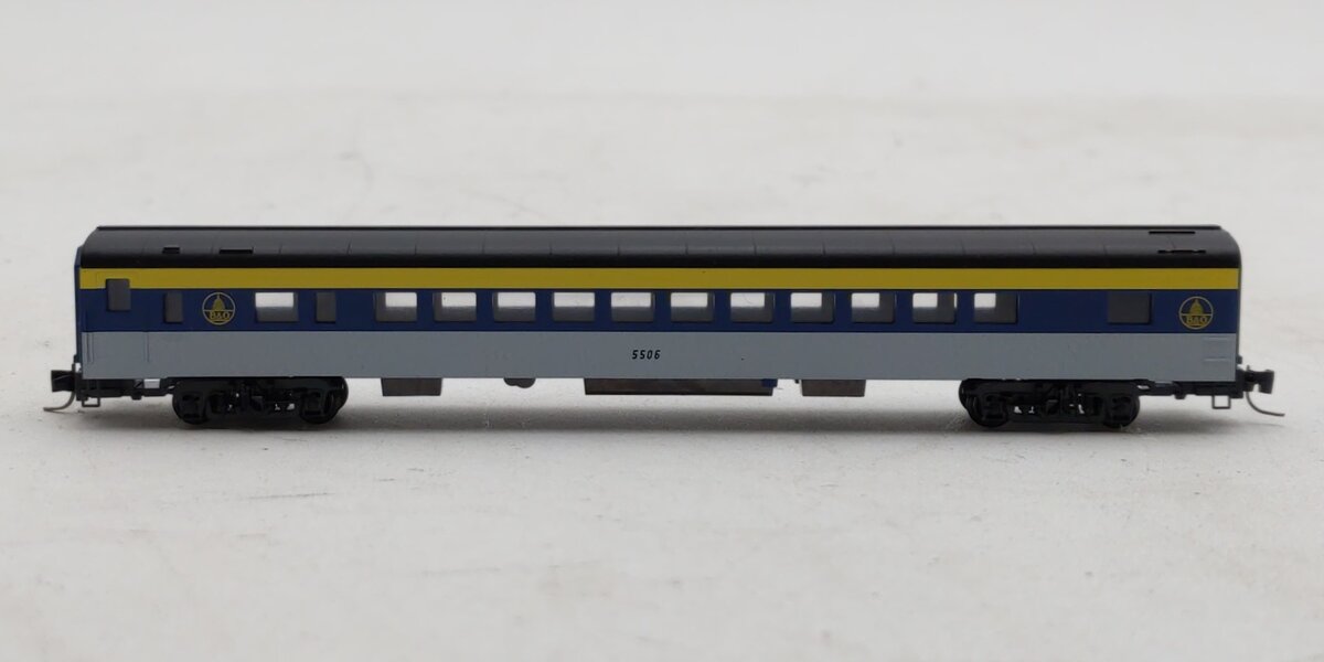 Micro-Trains 55200130 Z Custom Baltimore & Ohio 83' Smoothside Coach Car #5506 LN/Box