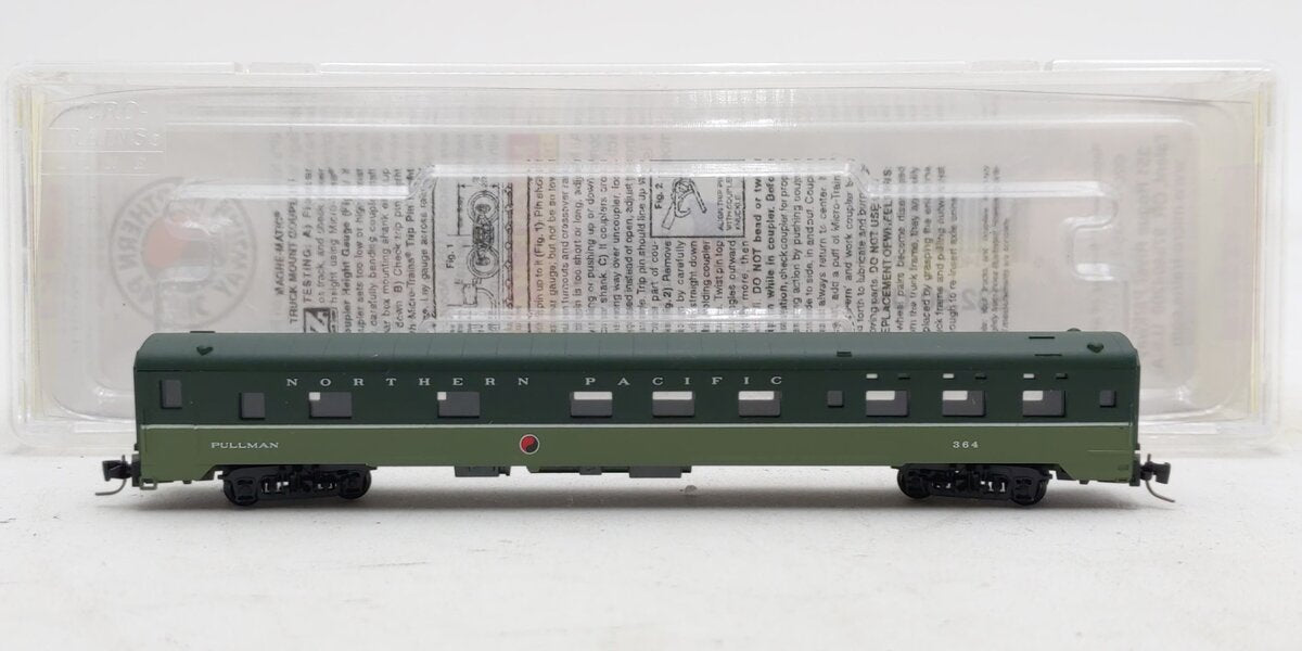 Micro-Trains 55000120 Northern Pacific Pullman 6-6-4 Smooth-Side Sleeper #364 LN/Box