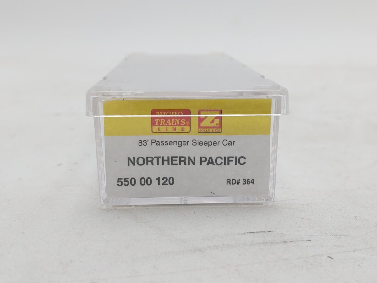 Micro-Trains 55000120 Northern Pacific Pullman 6-6-4 Smooth-Side Sleeper #364 LN/Box