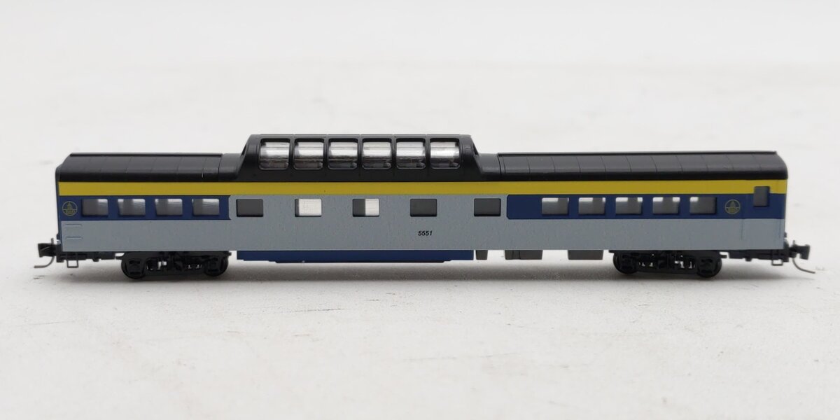 Micro-Trains 55100130 Z Baltimore & Ohio 83' Lightweight Smoothside Dome Car LN/Box