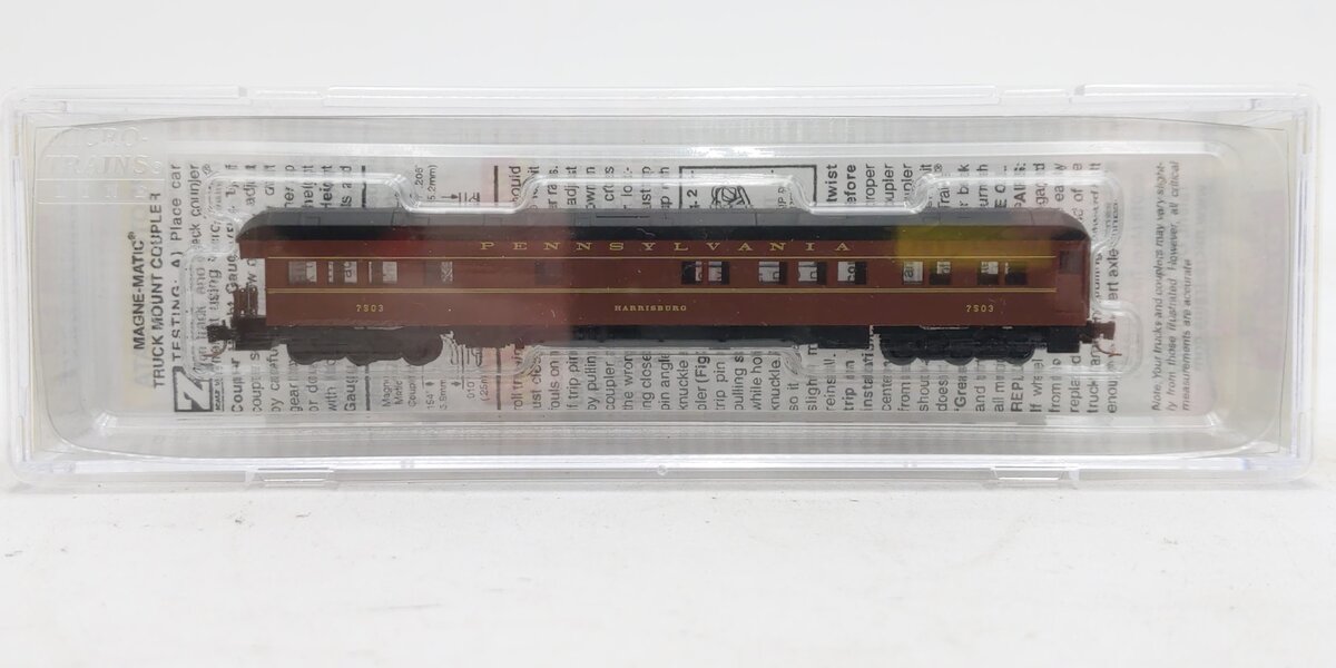 Micro-Trains 55600020 Z Pennsylvania Modernized Heavyweight Business Car #7503 NIB