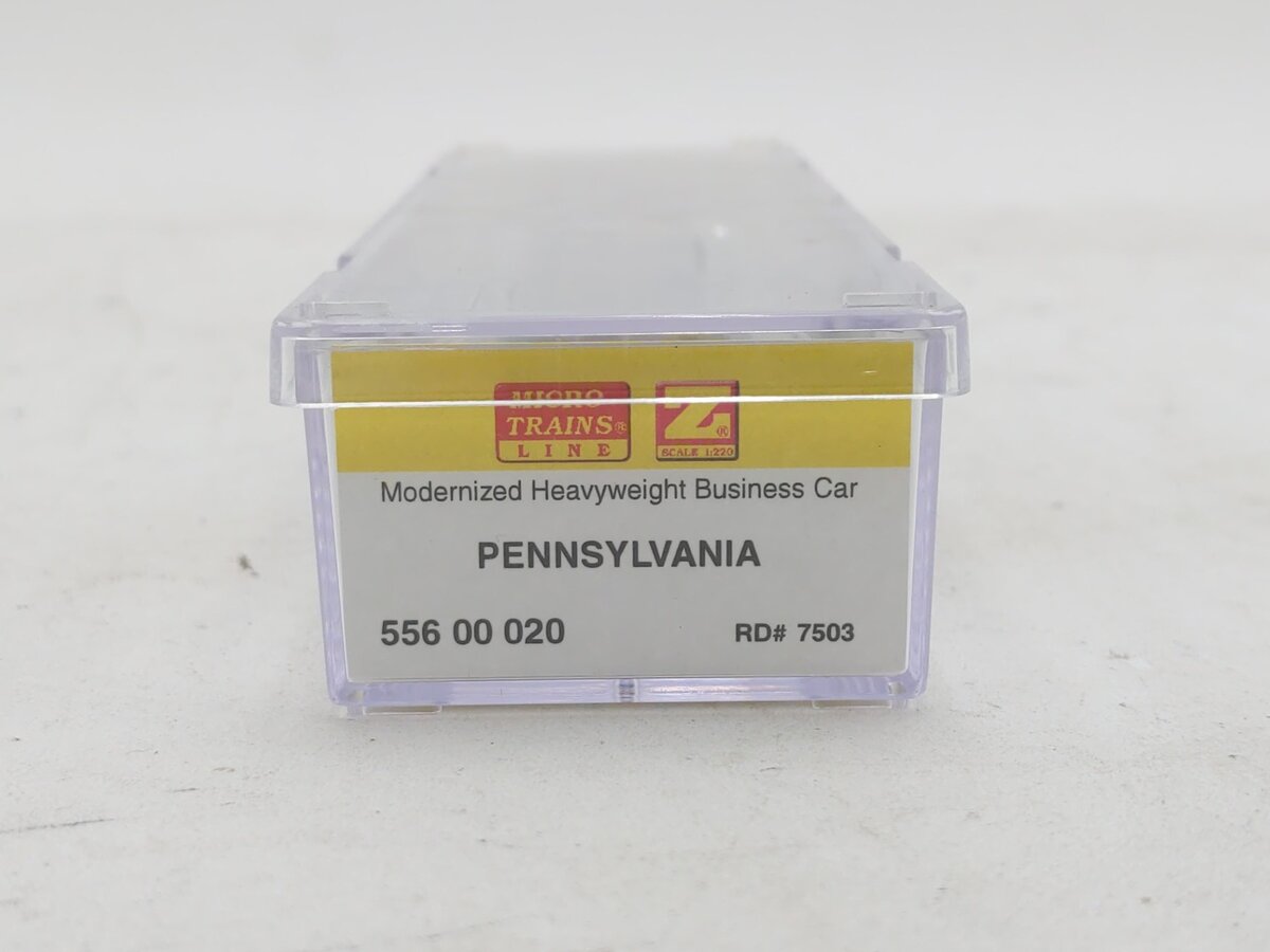 Micro-Trains 55600020 Z Pennsylvania Modernized Heavyweight Business Car #7503