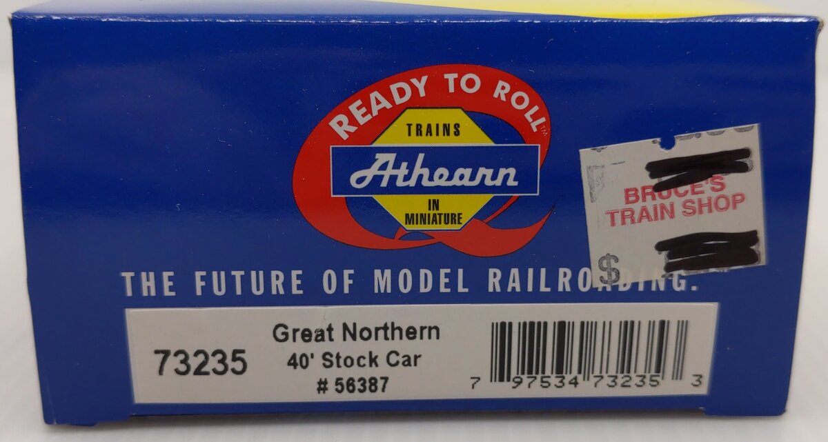Athearn 73235 HO Scale Great Northern 40' Stock Car #46387