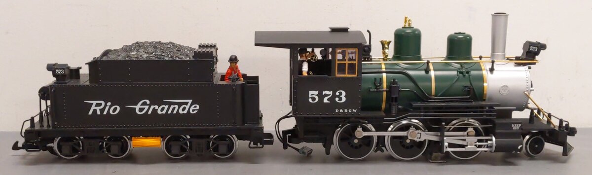 LGB 27192 G Scale Rio Grande Mogul Locomotive & Coal Tender #573