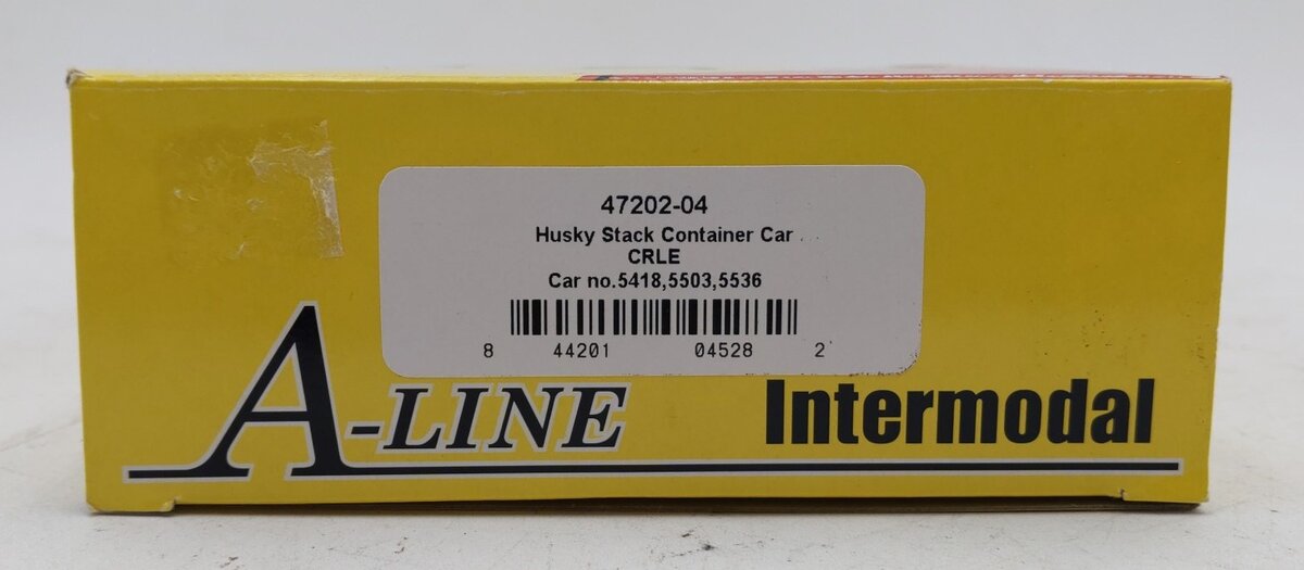 A-Line 47202-04 HO CRLE Husky Stack Container Cars (Set of 3)
