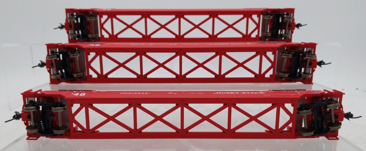 A-Line 47202-04 HO CRLE Husky Stack Container Cars (Set of 3)