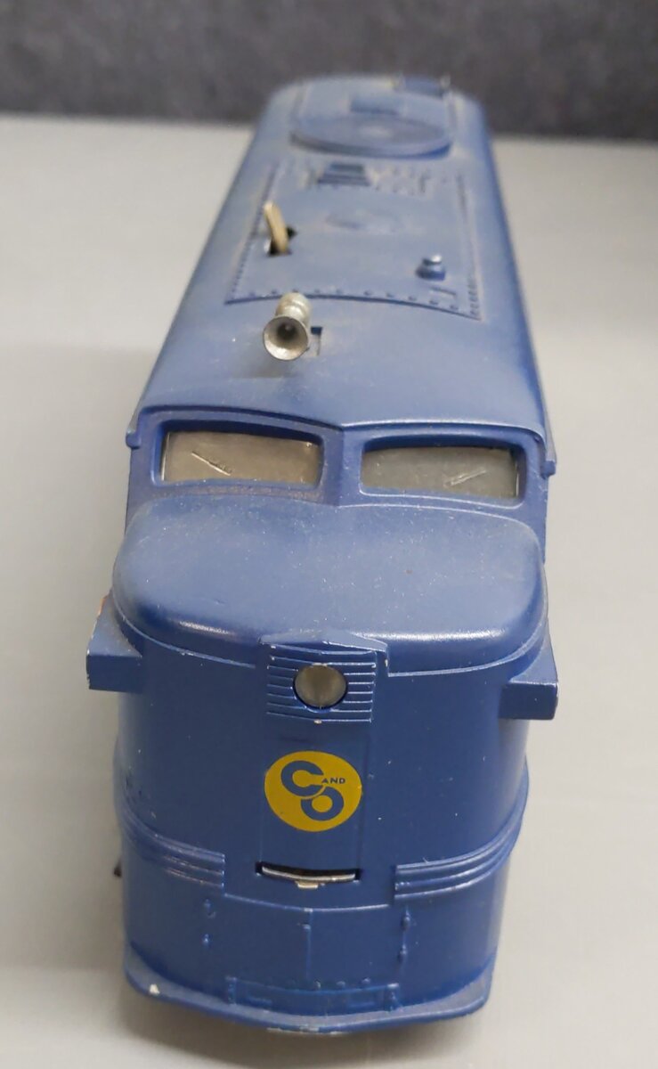 Lionel O Gauge Chesapeake & Ohio Alco A-unit Diesel Locomotive #650 - Custom EX