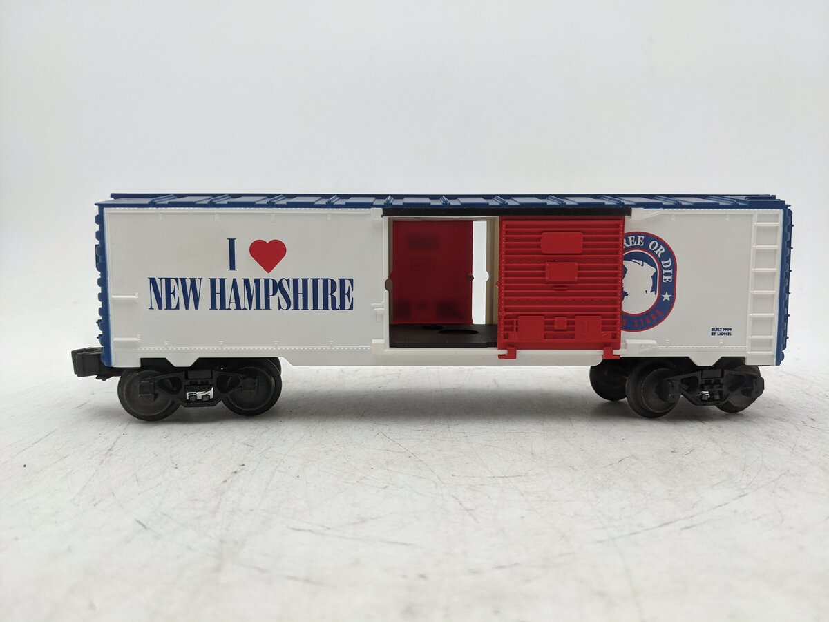Lionel 6-19970 O Gauge I Love New Hampshire Boxcar #9700 EX