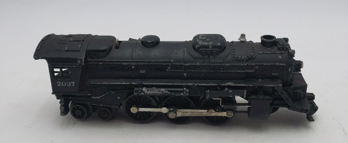 Lionel 2037 Vintage O 2-6-4 Die-Cast Steam Locomotive VG