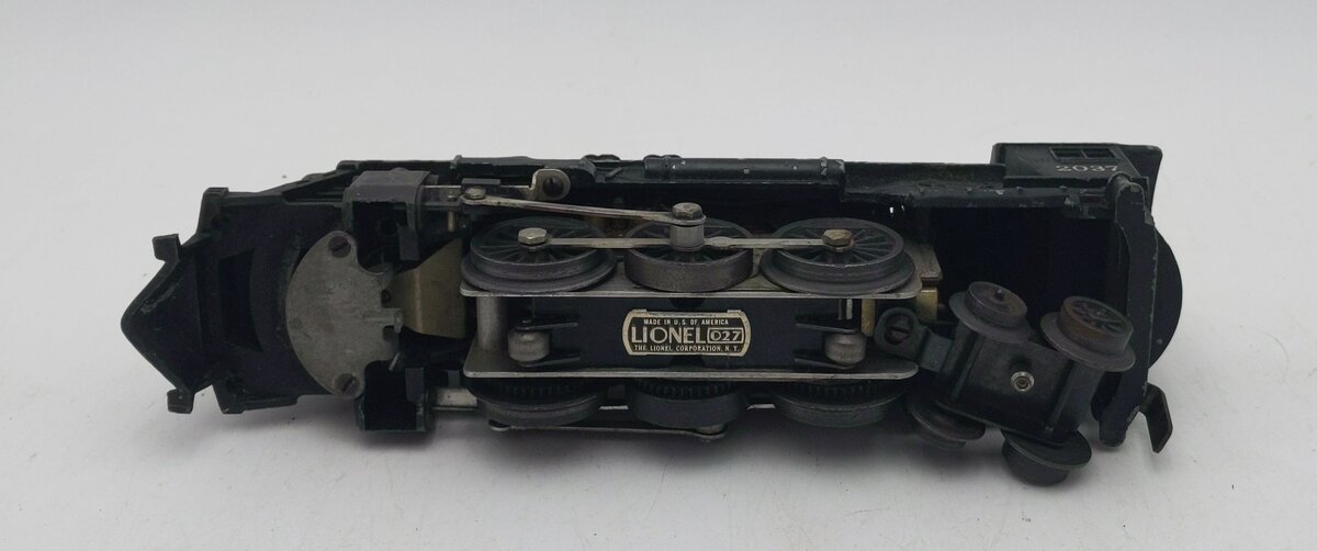 Lionel 2037 Vintage O 2-6-4 Die-Cast Steam Locomotive VG