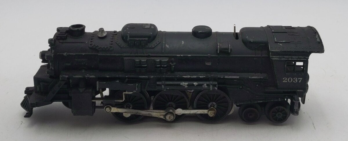 Lionel 2037 Vintage O 2-6-4 Die-Cast Steam Locomotive VG