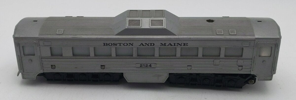 Marx 2124 Vintage O Boston & Maine Budd Car VG