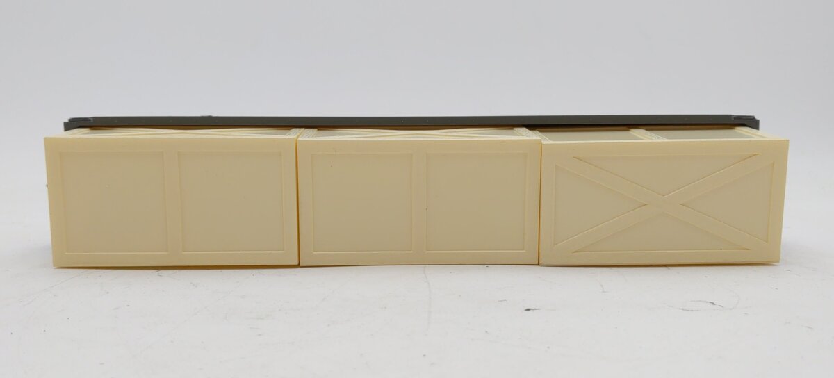 MTH 30-7207 O Gauge Conrail Semi-Scale Gondola #604768 w/Crate Load LN/Box