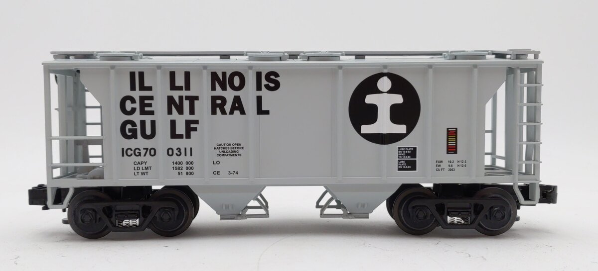MTH 20-97104 O Gauge Illinois Central PS-2 Hopper Car #700311 EX/Box