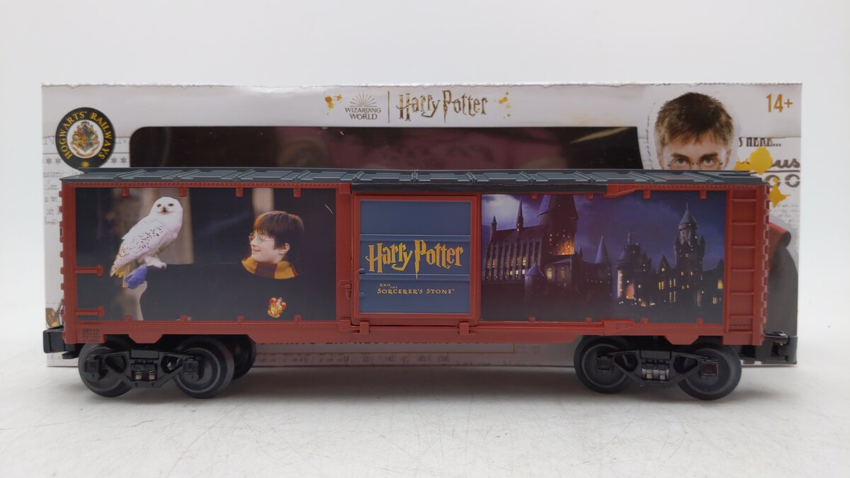 Lionel 2428110 O Harry Potter and the Sorcerer's Stone Boxcar