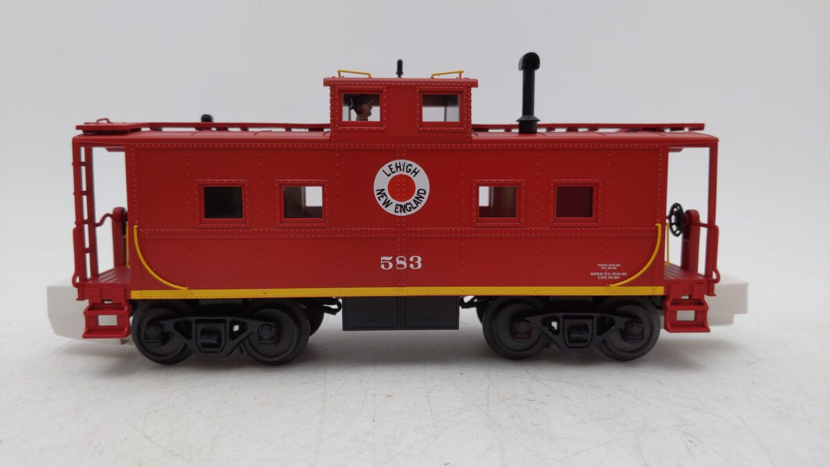 MTH 20-91325 O Lehigh & New England Steel Center Cupola Caboose #583