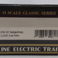 K-Line K762-1331 O Burlington Route Woodside Refrigerator Car #74538 - 3 Rail LN/Box
