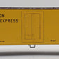 K-Line K762-1331 O Burlington Route Woodside Refrigerator Car #74538 - 3 Rail LN/Box