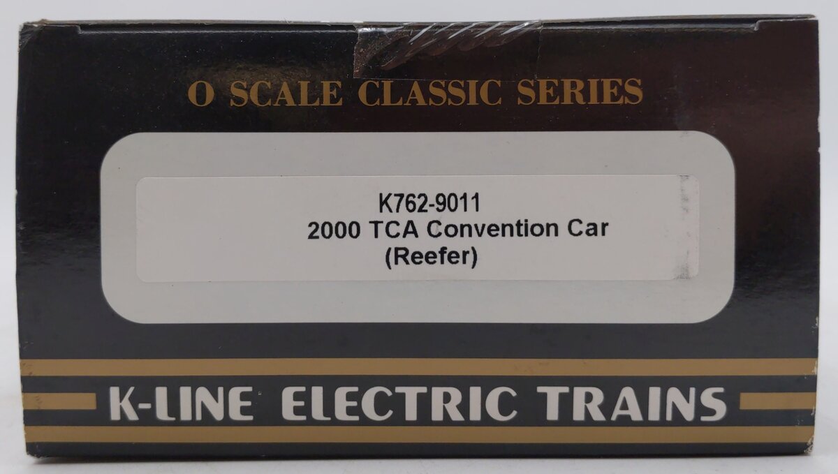 K-Line K762-9011 O Scale 2000 TCA Convention Reefer Car EX/Box