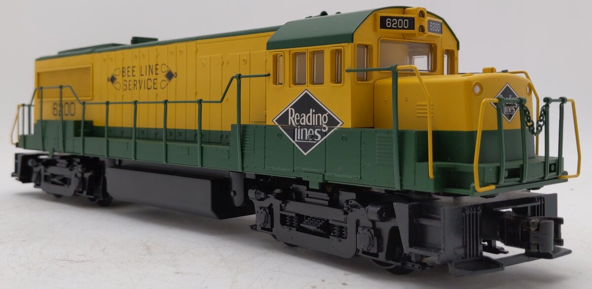 Weaver 1336L O Reading U25B Diesel Locomotive #6206 (3-Rail) LN/Box