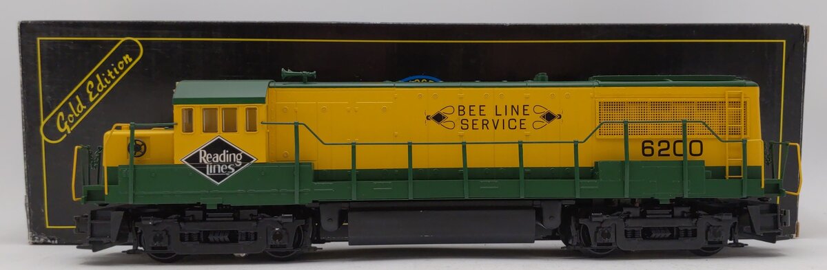 Weaver 1336L O Reading U25B Diesel Locomotive #6206 (3-Rail) LN/Box