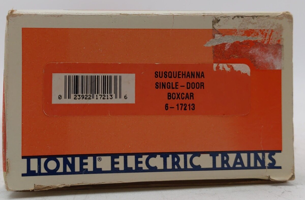 Lionel 6-17213 O Gauge Susquehanna Single-Door Boxcar #501 LN/Box