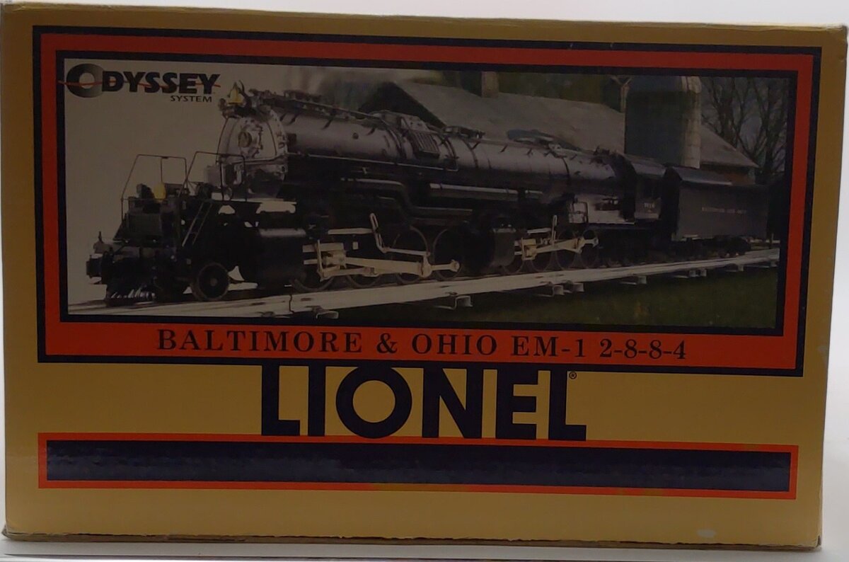 Lionel 6-28051 O Gauge B&O EM-1 2-8-8-4 Steam Locomotive
