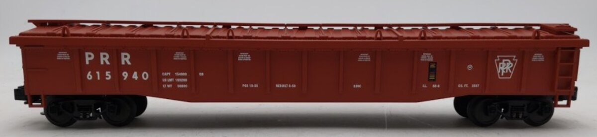 MTH 20-98015 O Gauge Pennsylvania Railroad Covered Gondola #615940 LN/Box