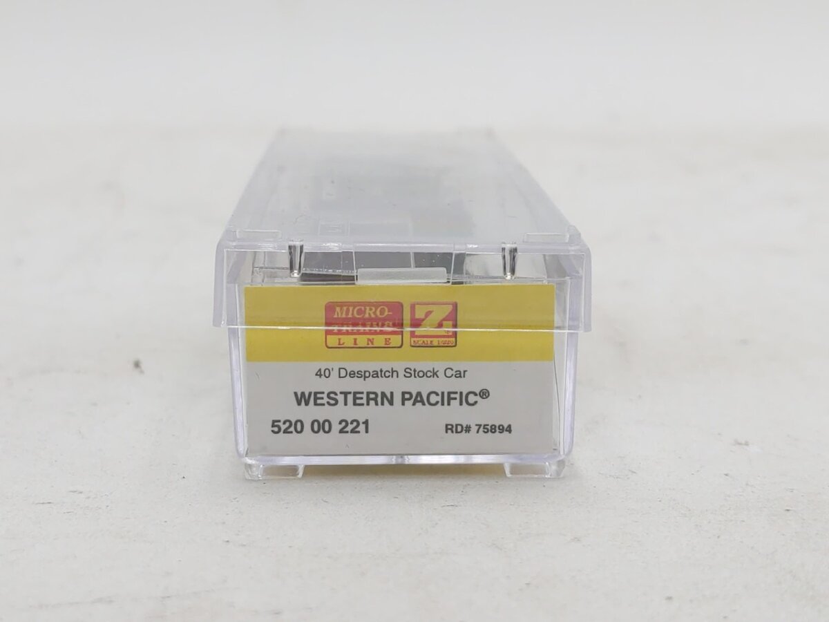 Micro-Trains 52000221 Z Western Pacific 40' Stock Car #75894