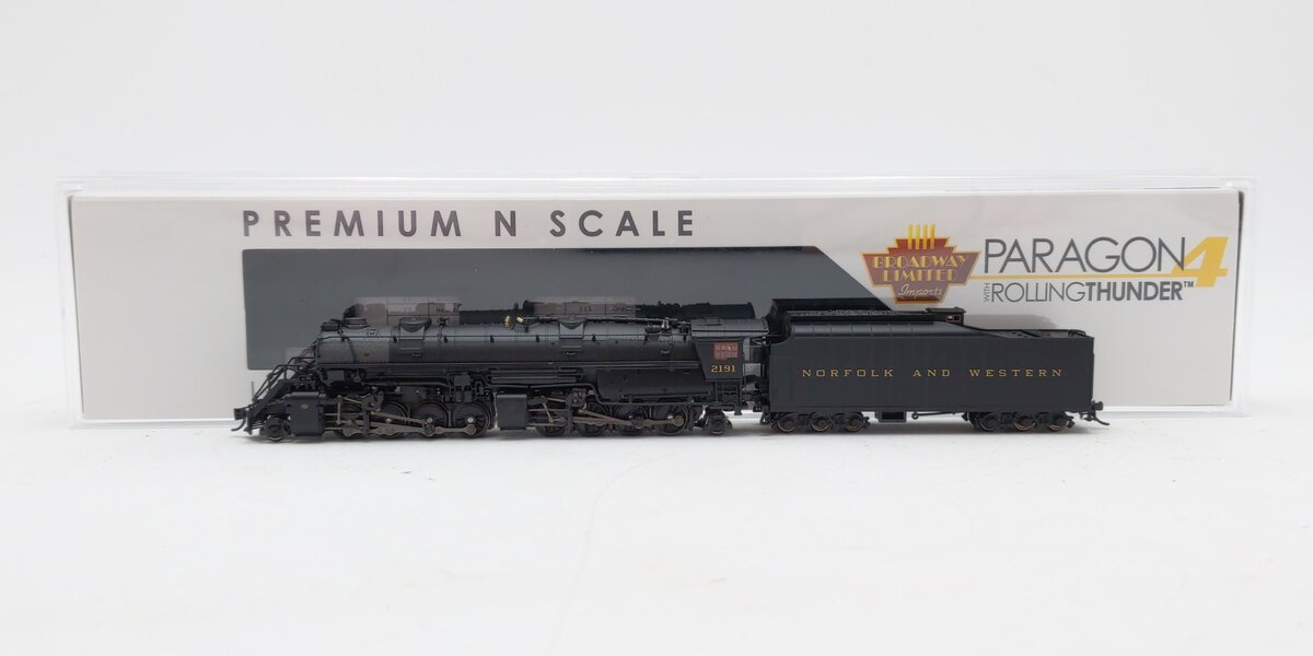 Broadway Limited 7220 N N&W Y6b 2-8-8-2 Steam Locomotive P4 Sound/DC/DCC #2191