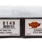 Broadway Limited 8148 N UTLX Black Cryogenic Tank Car #80047/#80052 (Set of 2)