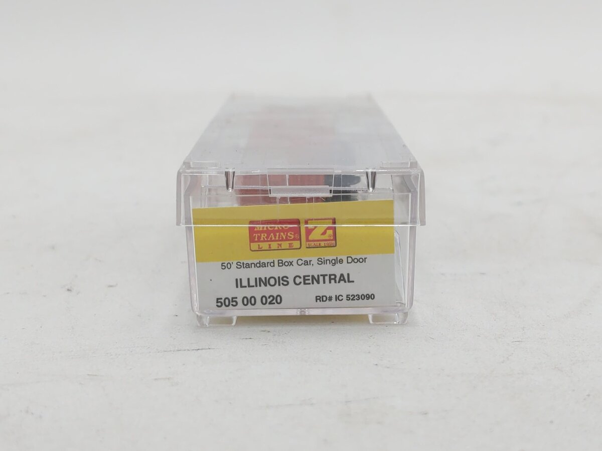 Micro-Trains 50500020 Z Scale Illinois Central 50' Standard Box Car #523090