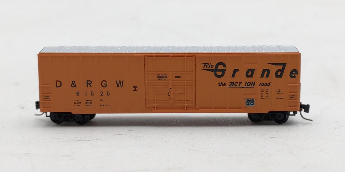 Micro-Trains 51100241 Z Denver & Rio Grande Western 50' Plug Door Boxcar #61525