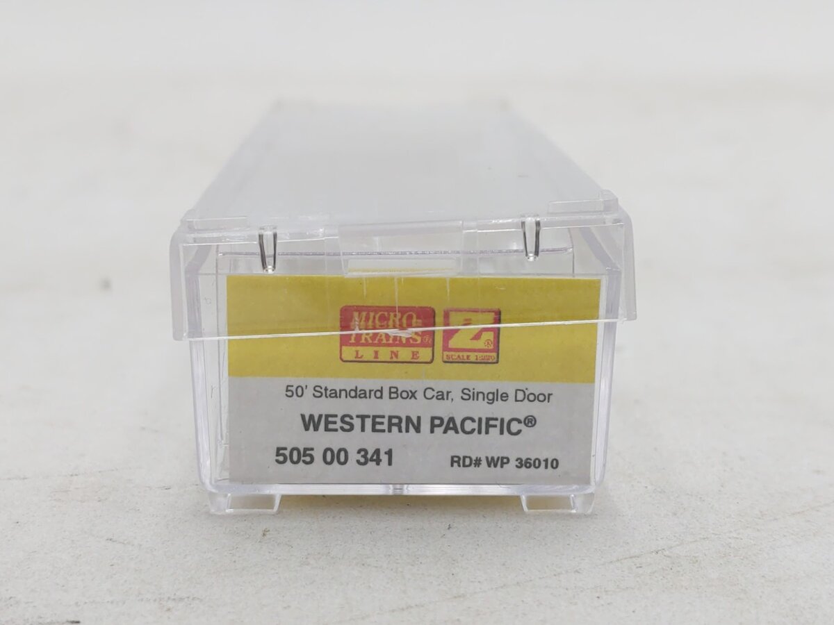 Micro-Trains 50500341 Z Western Pacific 50' Single Door Boxcar #36010
