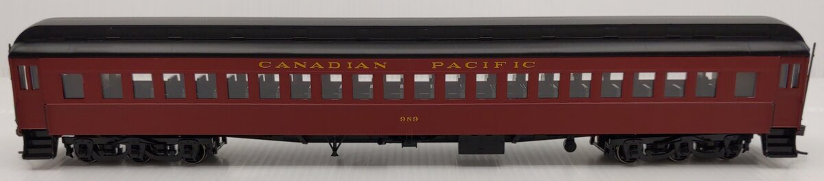 Atlas 20004879 HO Scale Canadian Pacific Single Window Coach Car #989
