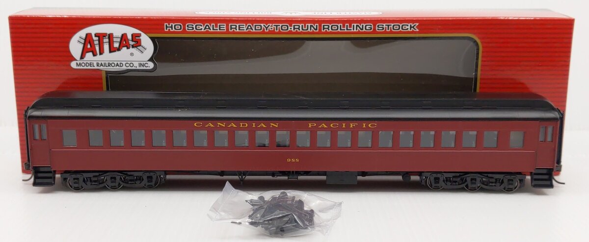 Atlas 20004878 HO Canadian Pacific Single Window Coach #988