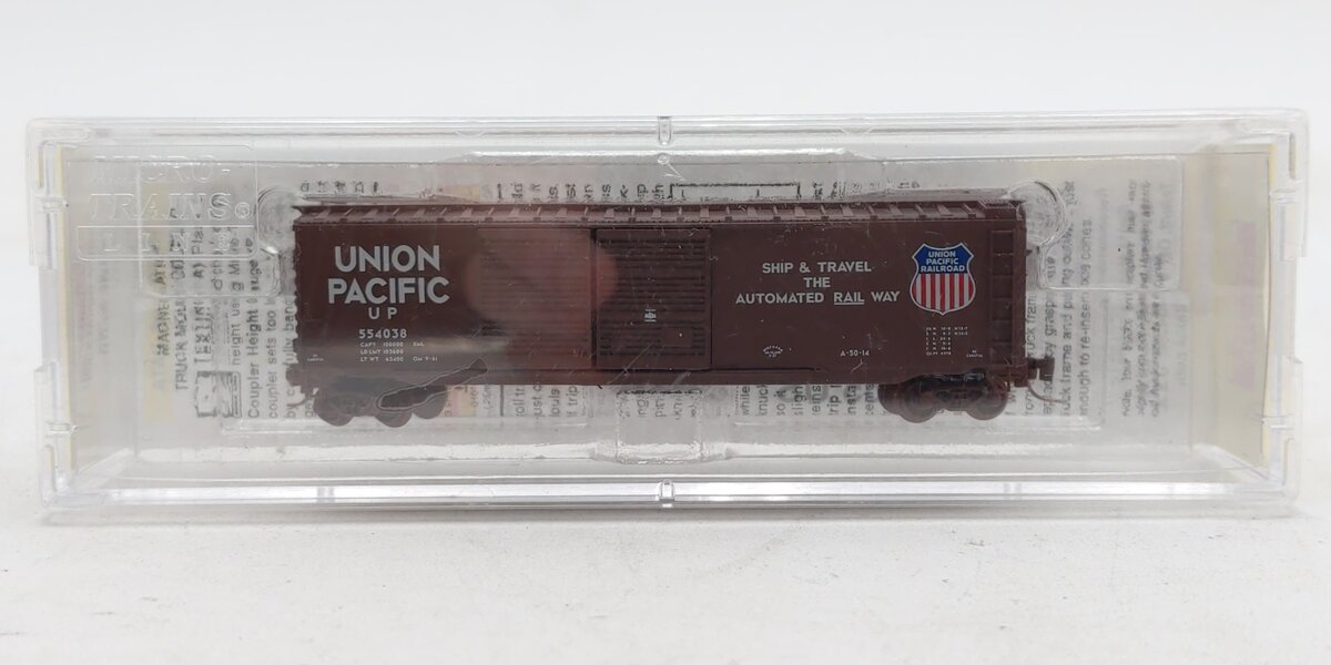 Micro-Trains 50600271 Union Pacific 50' Standard Box Double Door #554038