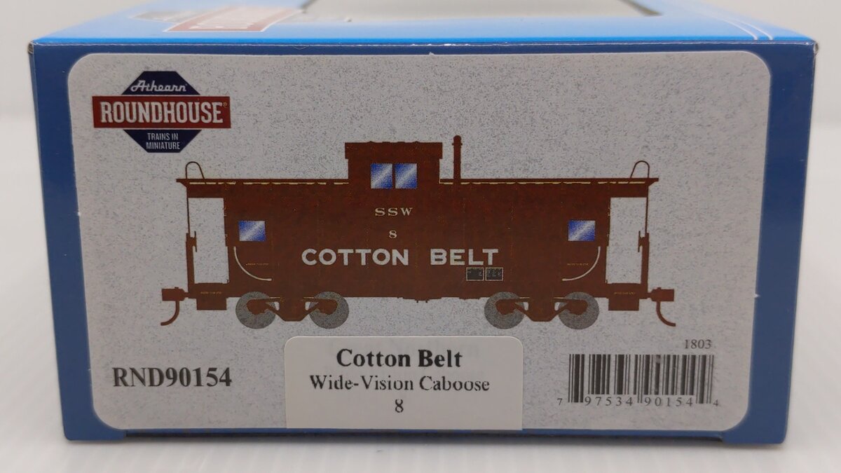 Roundhouse 90154 HO Scale St. Louis Southwestern Wide Vision Caboose #8