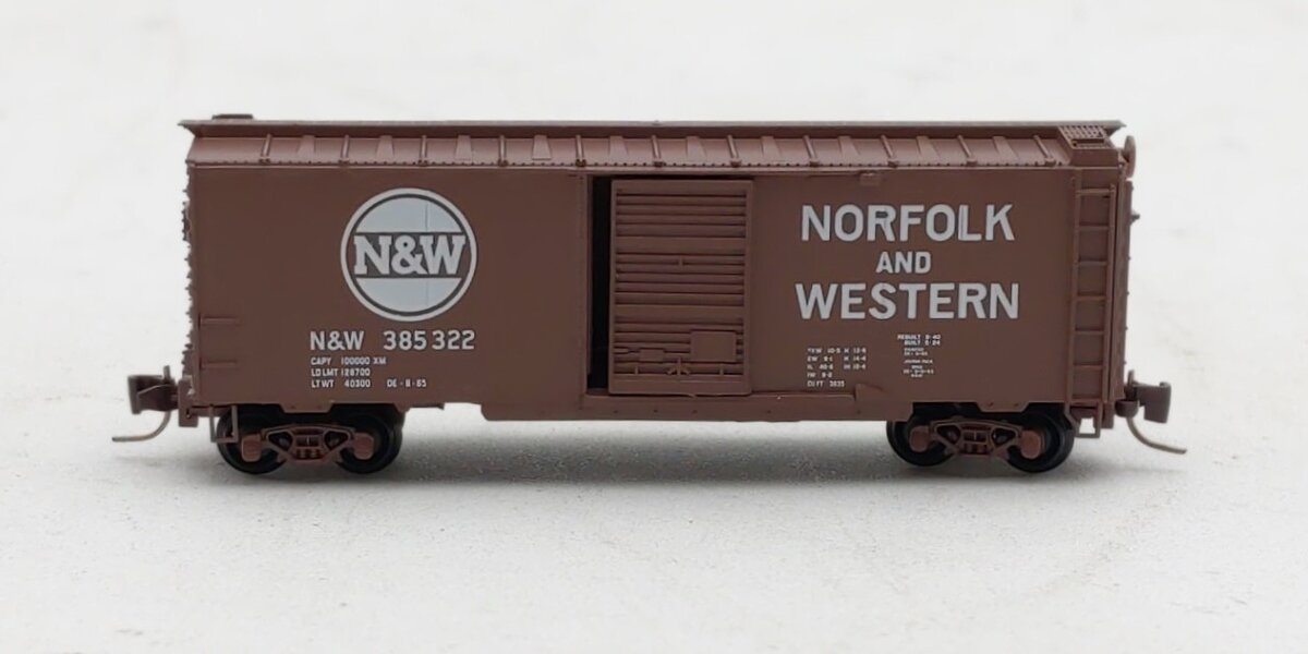 Micro-Trains 50000730 Z NW 40' Standard Single Door Box Car #385322 LN/Box