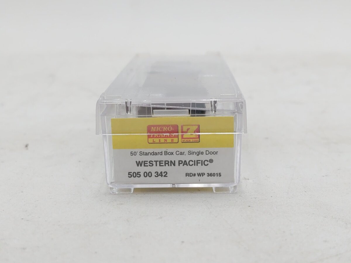 Micro-Trains 50500342 Z Western Pacific 50' Single Door Boxcar #36015