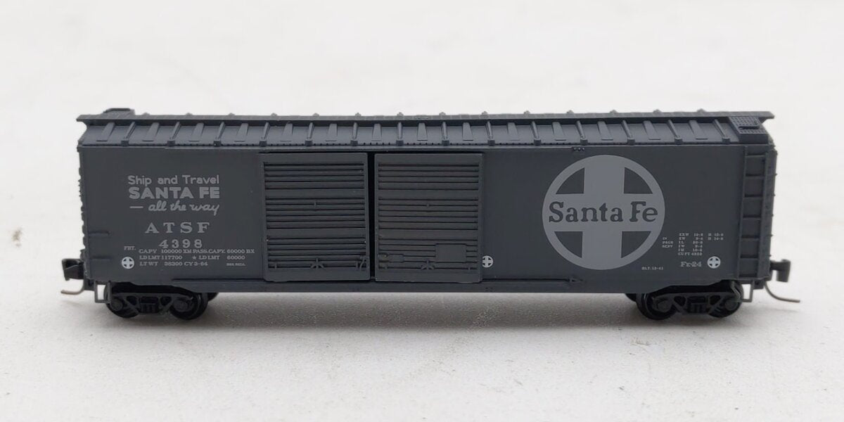 Micro-Trains 50600191 Z Atchison, Topeka & Santa Fe 50' DD Std Boxcar #4398