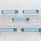 Athearn 95037 HO Maersk Maxi I Well Car/Early Ready-To-Run #100042 (Pack of 5)