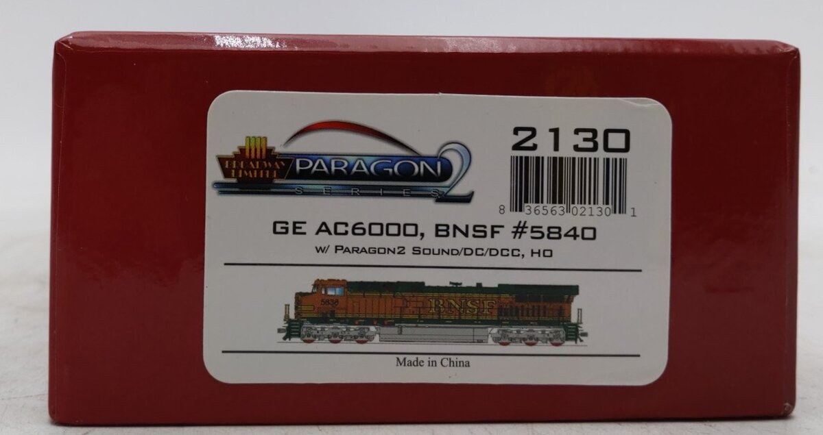 Broadway Limited 2130 HO BNSF GE AC6000CW Diesel #5840 w/ Sound & DCC