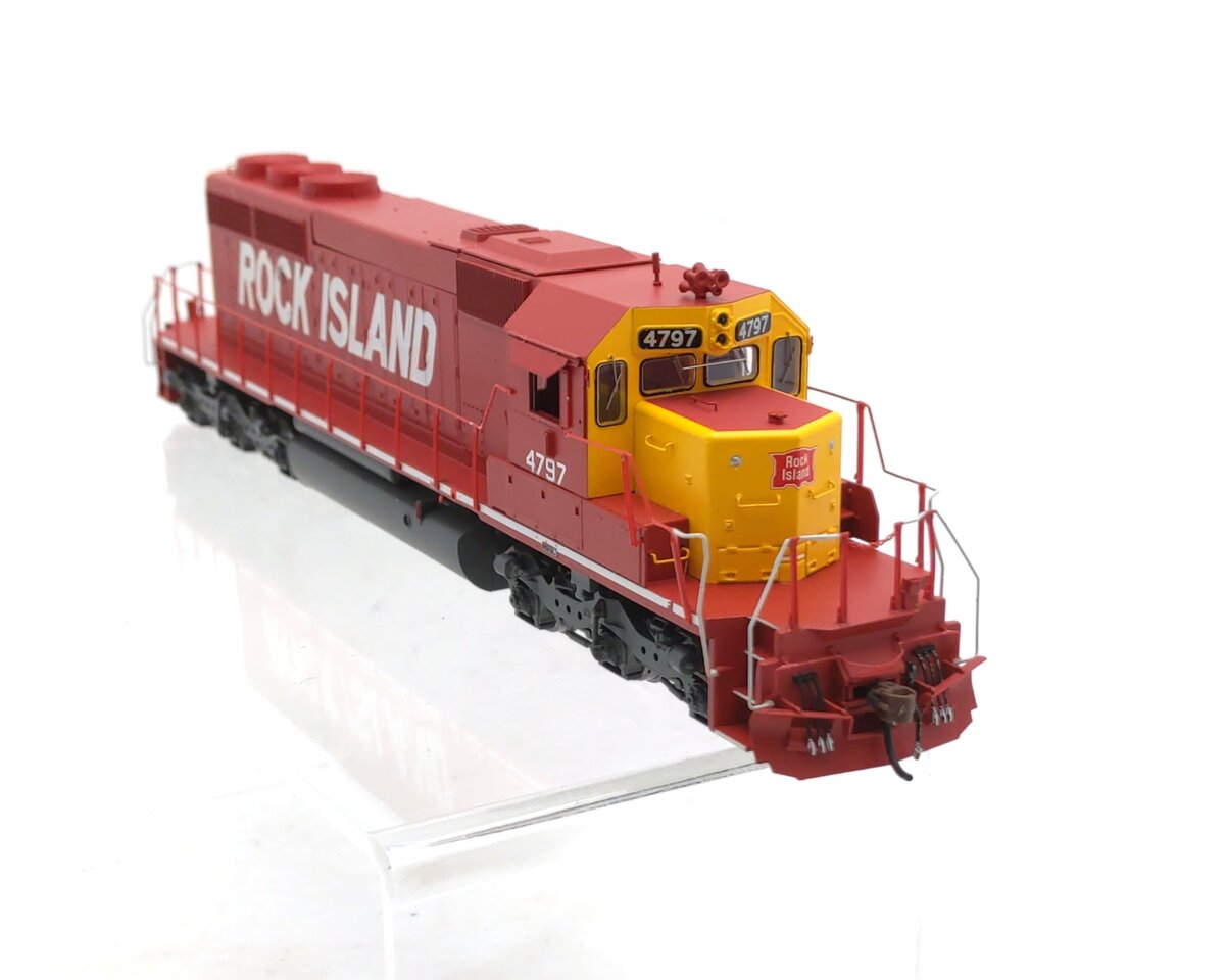 Athearn 71634 HO Scale Rock Island SD40-2 Diesel Locomotive w/DCC & Sound #4797