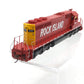Athearn 71634 HO Scale Rock Island SD40-2 Diesel Locomotive w/DCC & Sound #4797