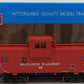Roundhouse 90109 HO McCloud River Railroad Wide Vision Caboose #102